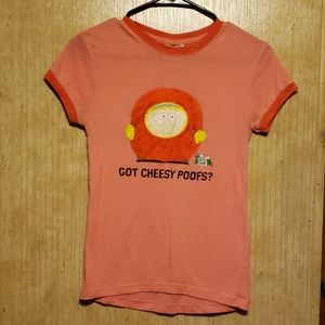 Vintage South Park Cartman Cheesy Poof tshirt